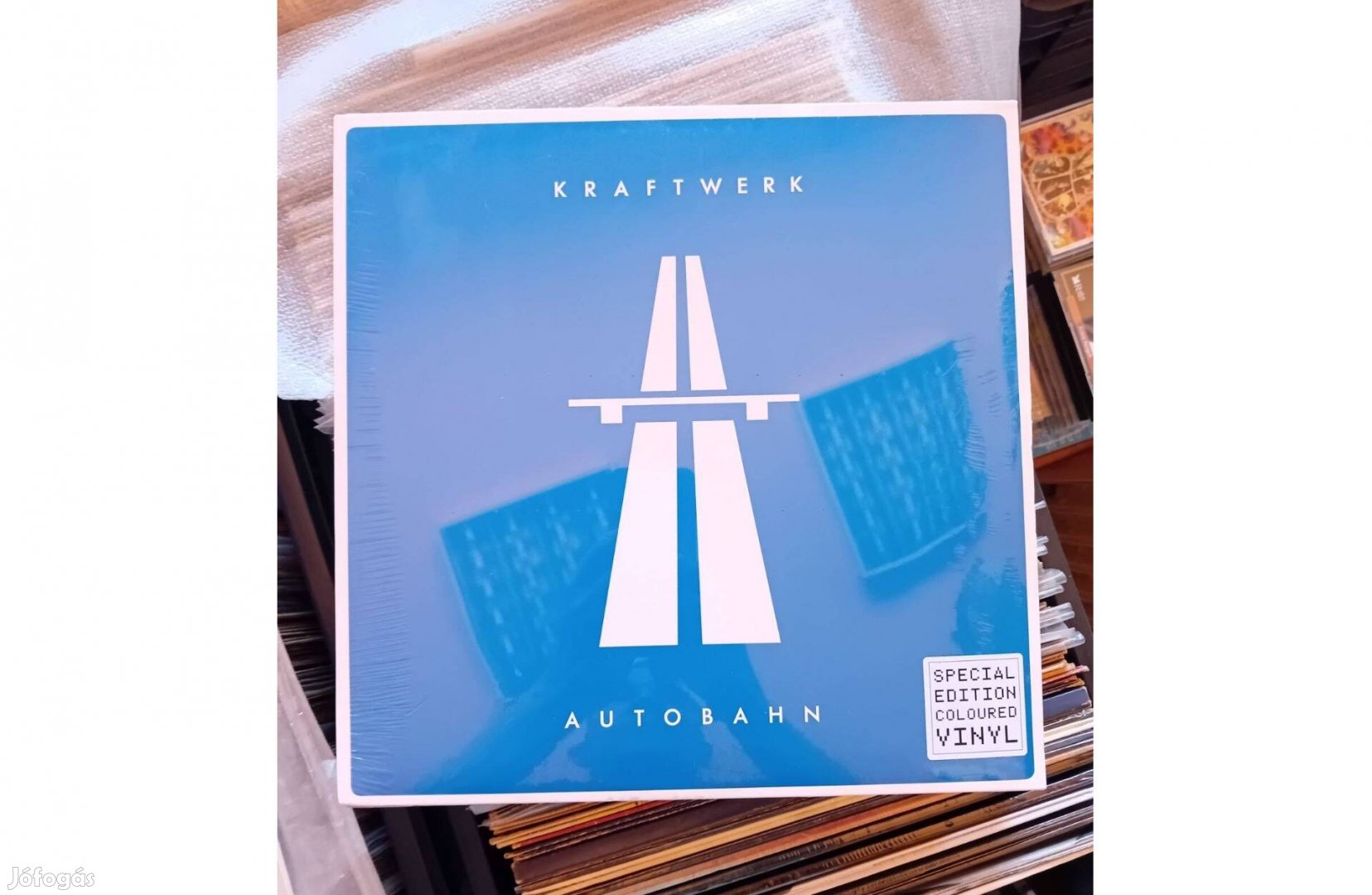 Kraftwerk - Autobahn(180g, blue coloured vinyl) Bakelit Lemez LP Bonta