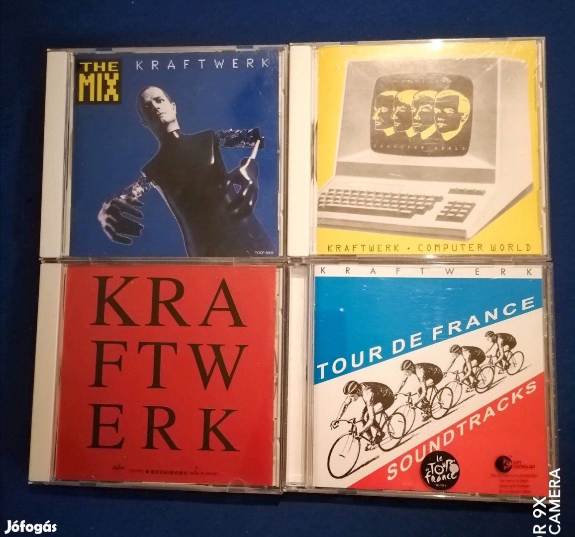 Kraftwerk - Japán nyomású újszerű, CD lemezek egyben! 