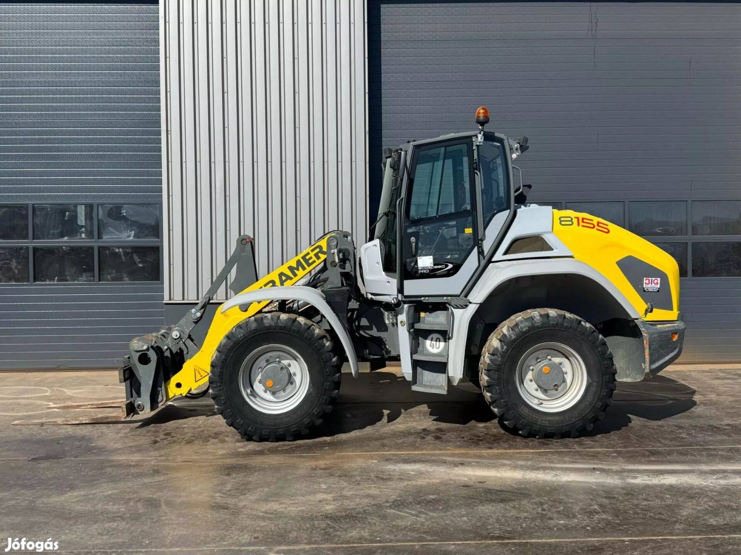 Kramer 8155 / Wacker Neuson / Forks / bucket / 3185 üzemóra