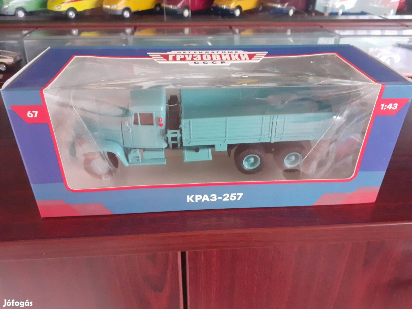 Kraz 257 hosszú platos (Legendarnie Tgk) kisauto modell 1/43 Eladó