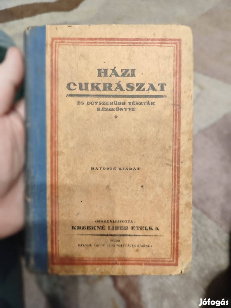 Krbekné Liber Etelka: Házi cukrászat és egyszerűbb tészták kézikönyve