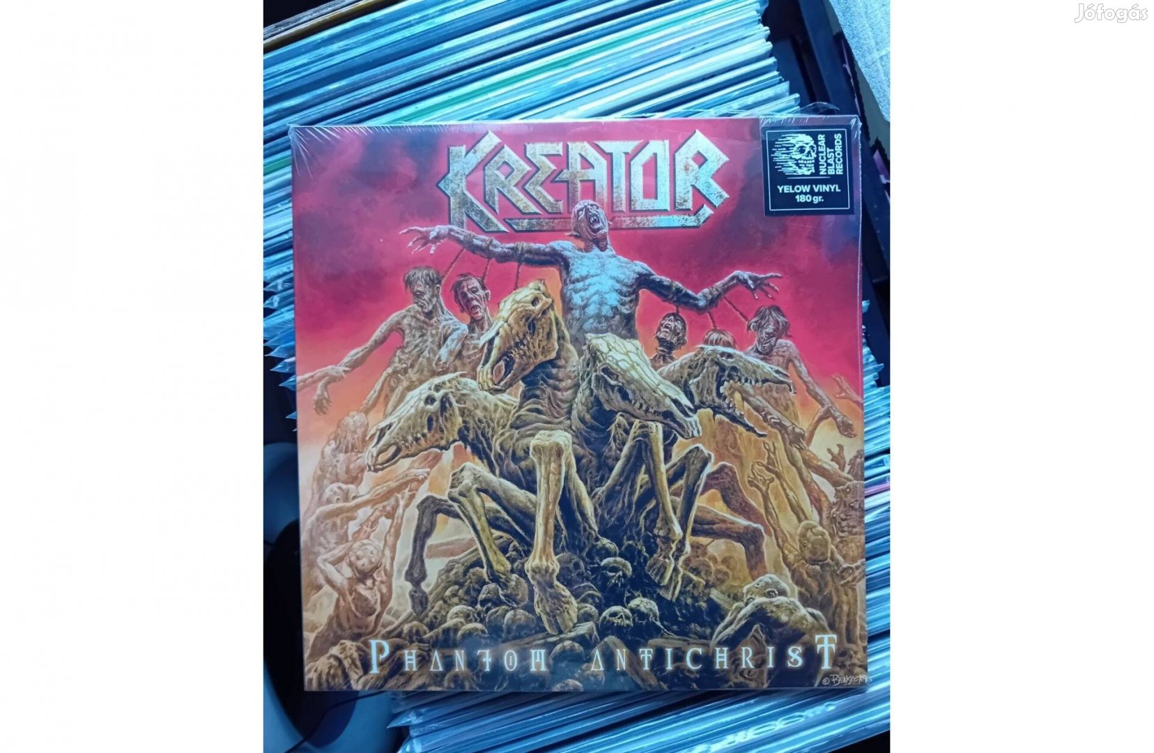 Kreator - Phantom Antichrist Dupla Bakelit Lemez LP Bontatlan