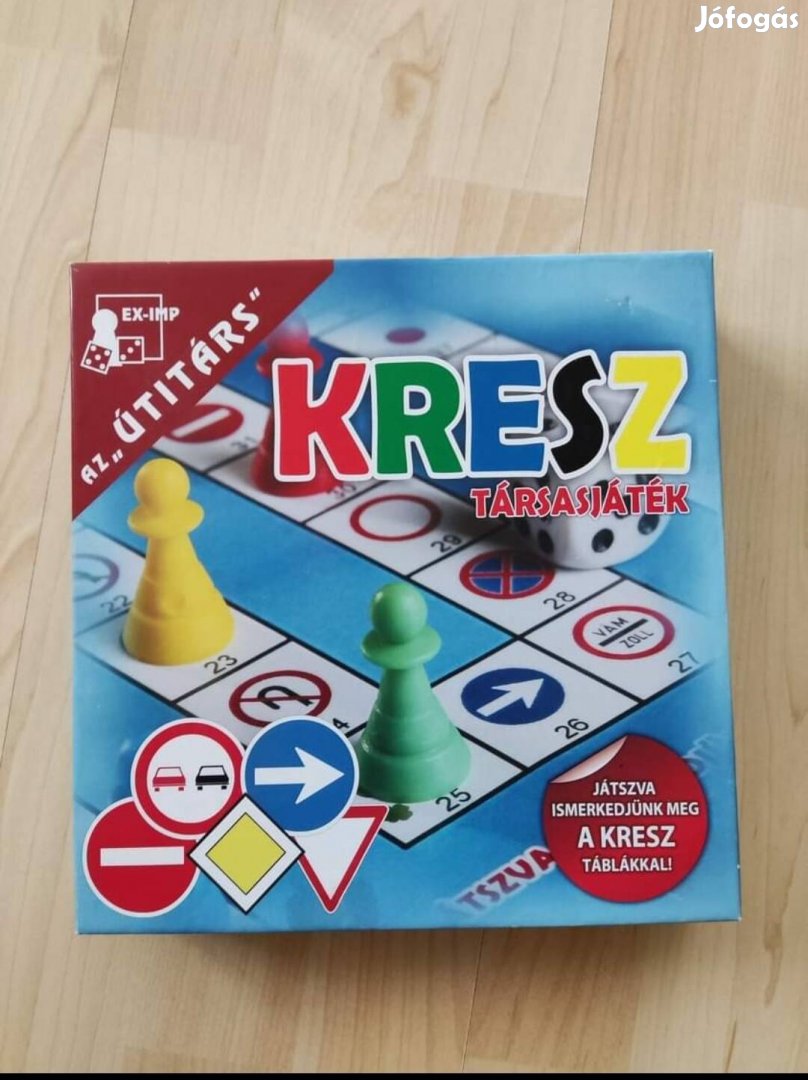 Kresz társasjáték 