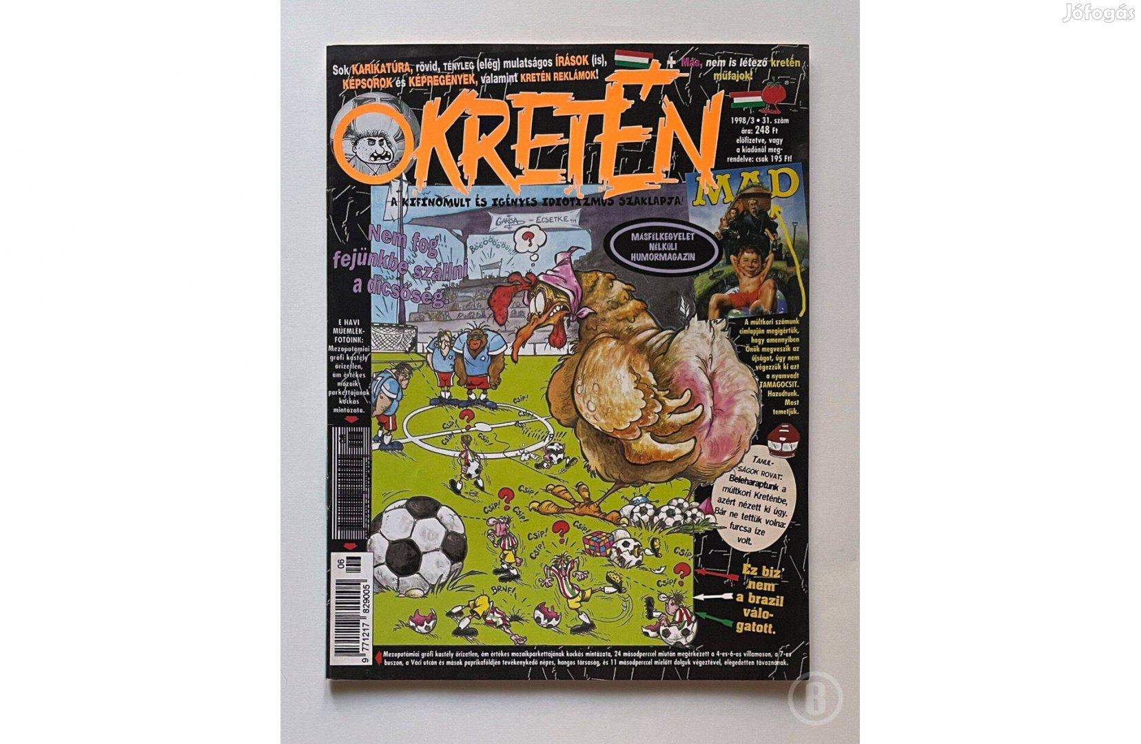 Kretén humormagazin 19983 - 31. szám, április - Csak