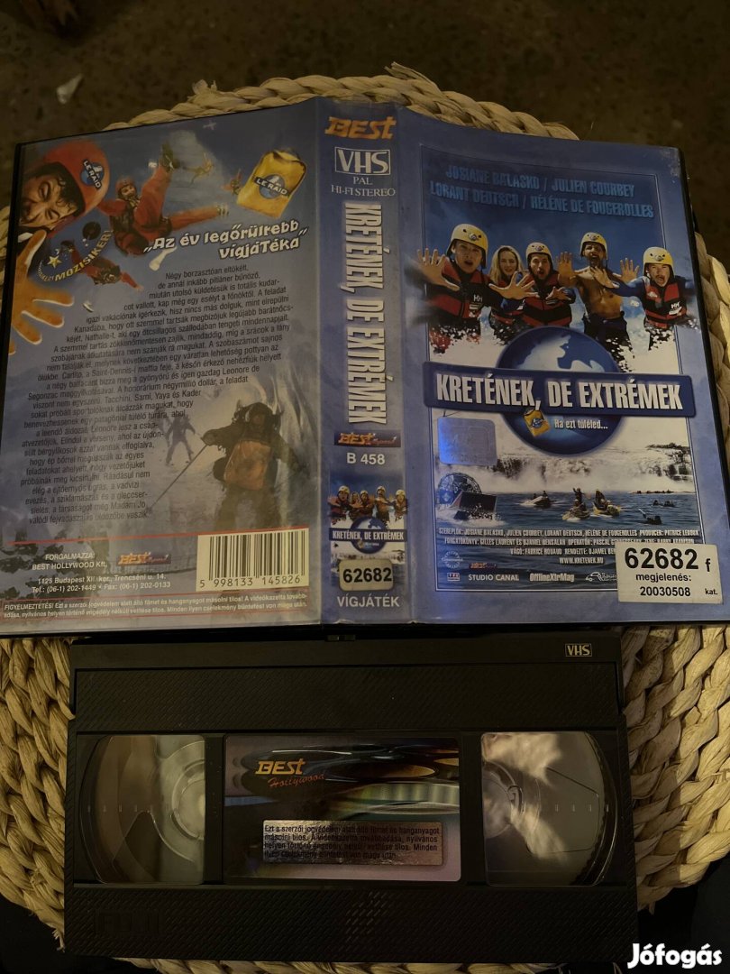 Kretének de extrémek vhs