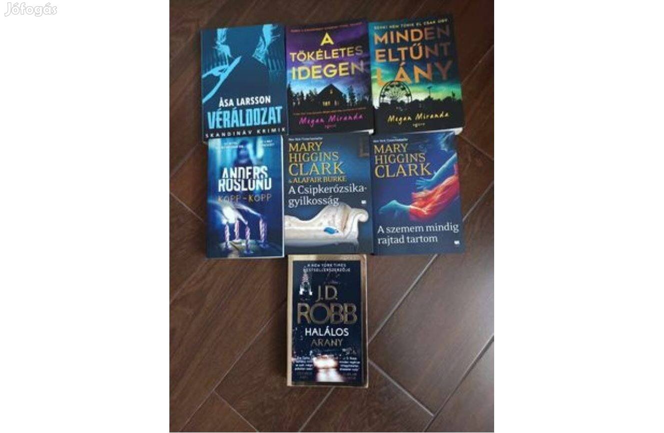 Krimi gyűjtemény (Skandináv, Mary Higgins Clark, Anders Rosslund)