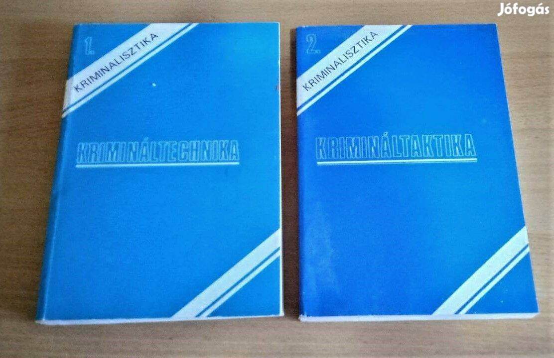 Krimináltechnika 1-2 Tankönyv a Rendőrtiszti Főiskola hallgatóinak