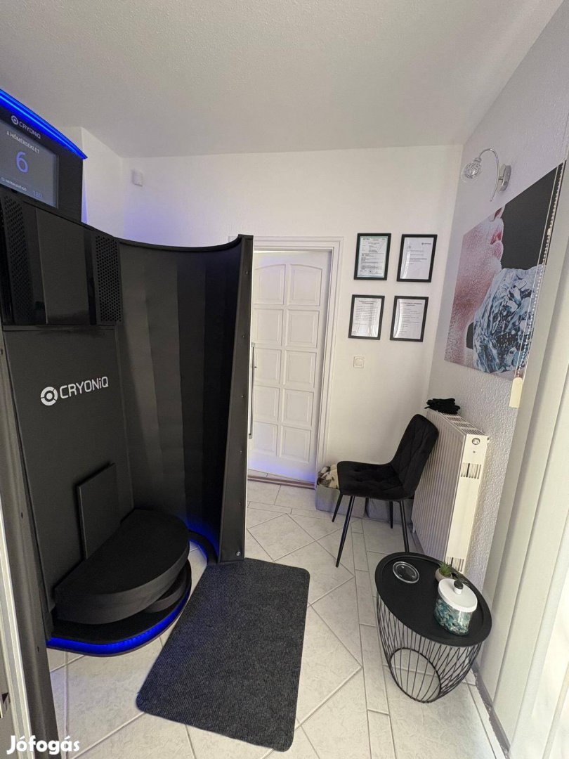 Krioszauna 4 db nitrogén palackkal