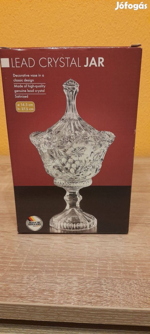 Kristály bonbonier tál eladó !