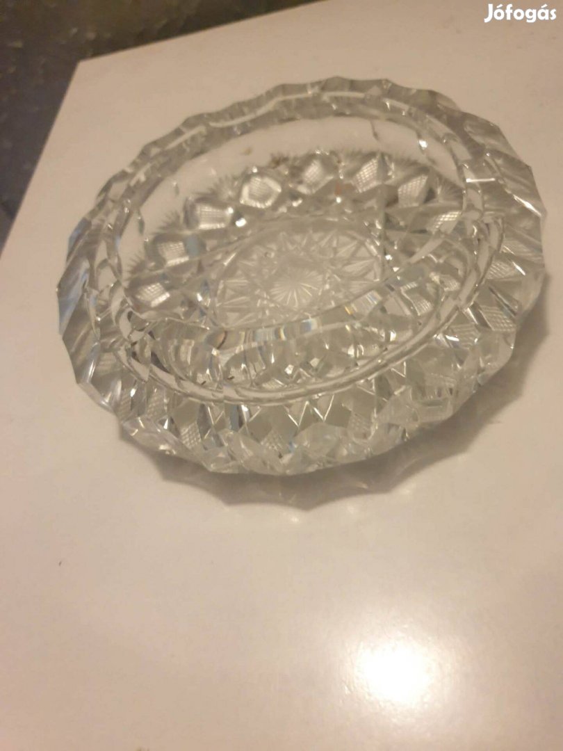 Kristály hamutartó eladó