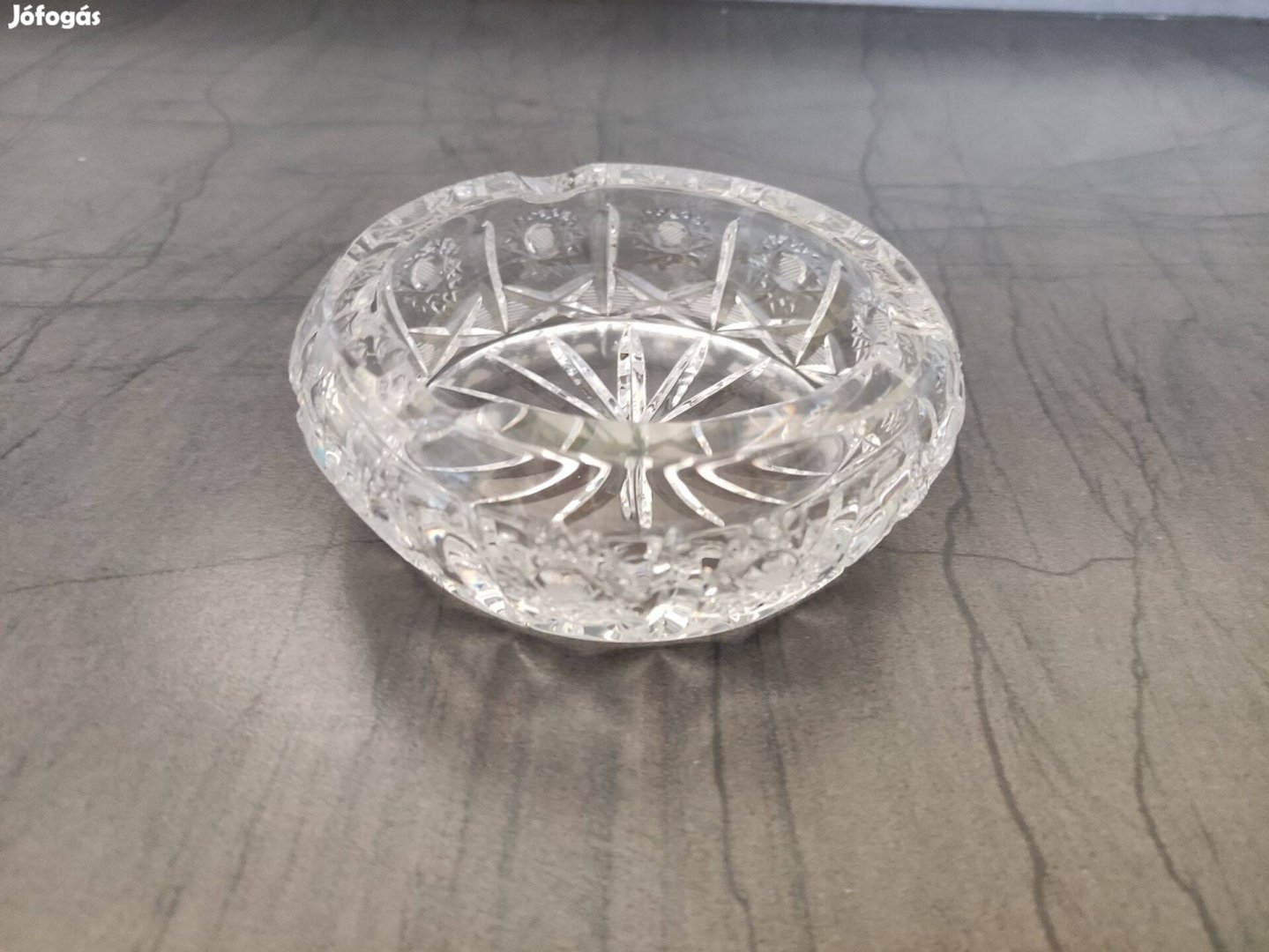 Kristály hamutartó hibátlan