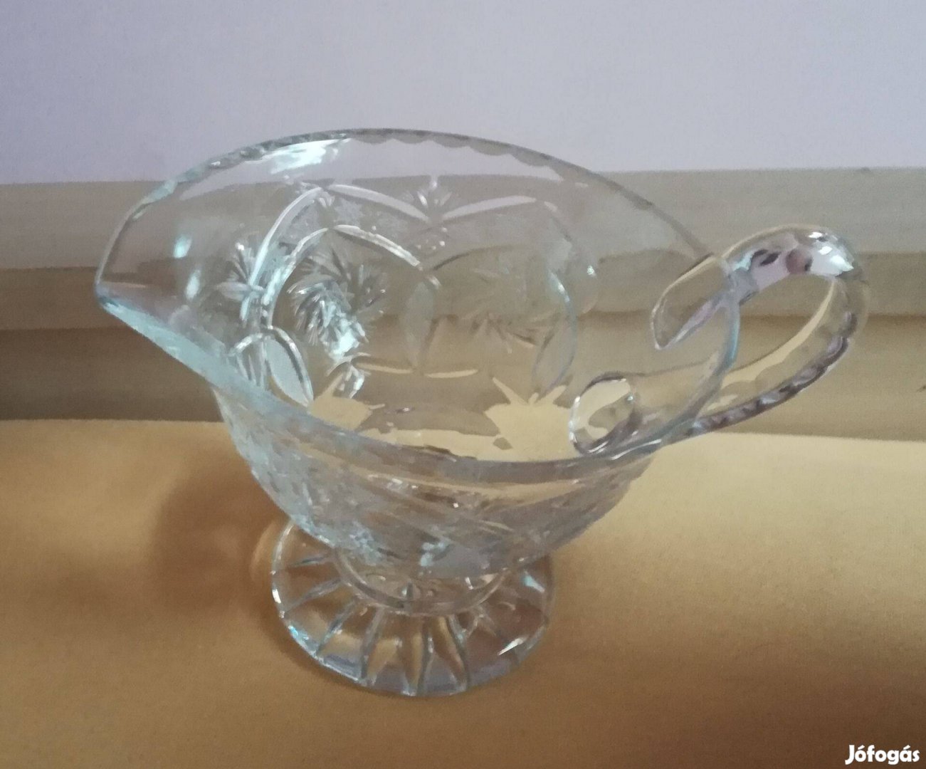 Kristály kiöntő,szép hibátlan!59