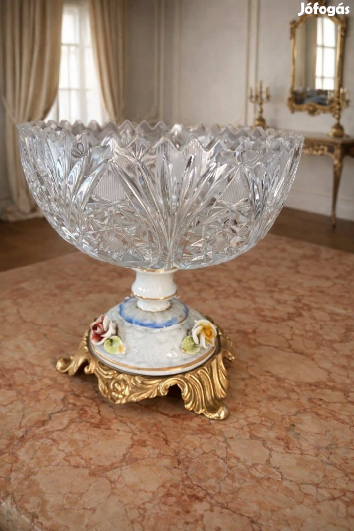 Kristály tál