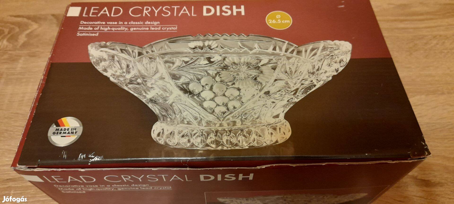 Kristály tál eladó !