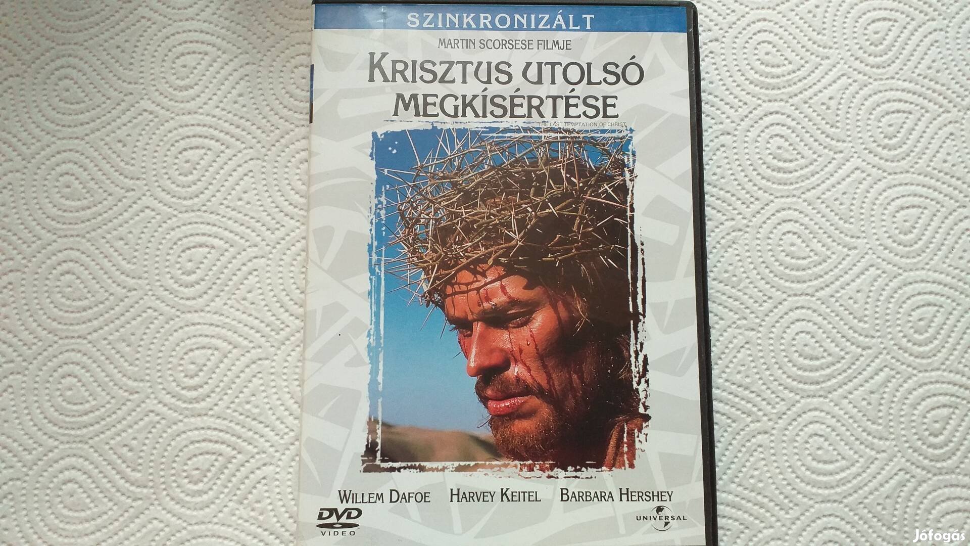 Krisztus utolsó megkísértése DVD-Willem Dafoe