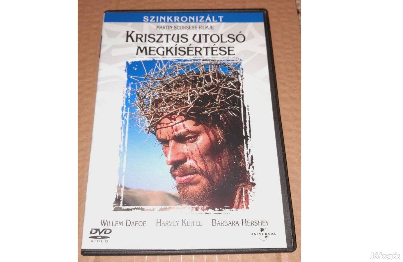 Krisztus utolsó megkísértése DVD (1988) Szinkronizált Karcmentes lemez