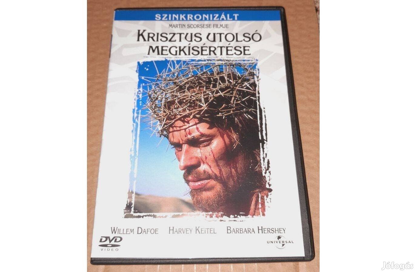 Krisztus utolsó megkísértése DVD (1988) Szinkronizált karcmentes lemez