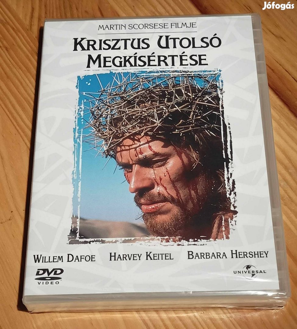 Krisztus utolsó megkisértése dvd bontatlan feliratos 