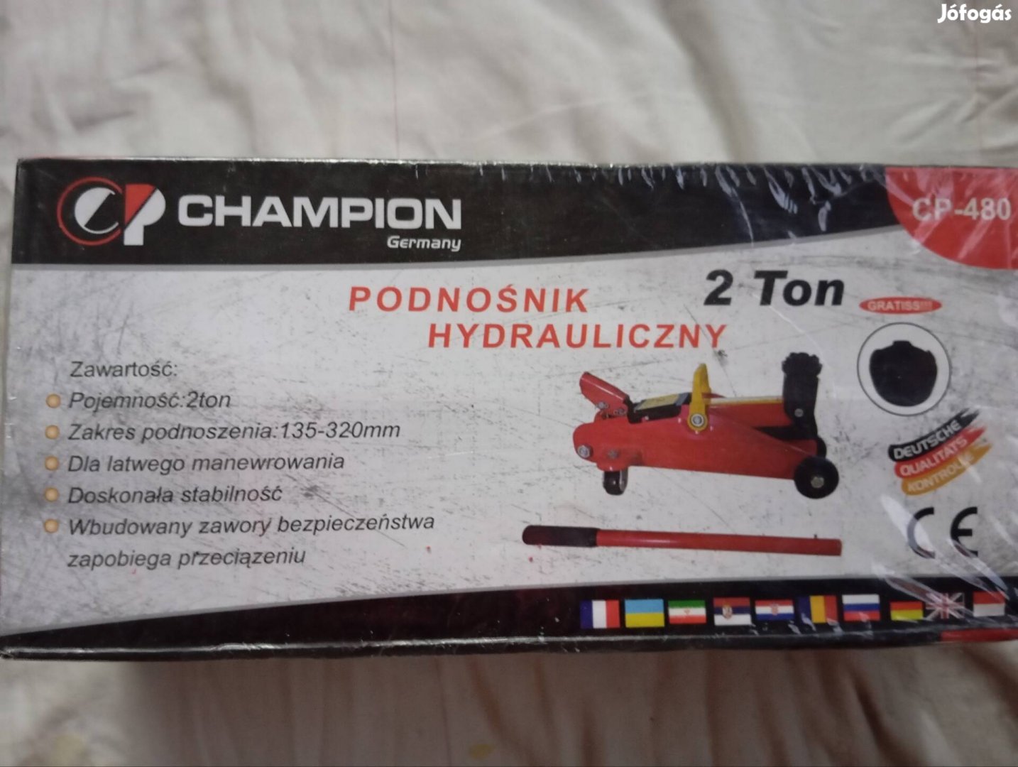 Krokodil emelő 2t