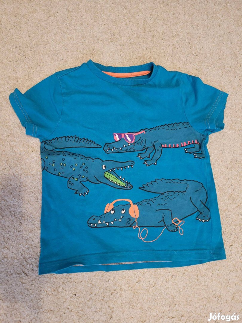 Krokodil mintás gyermek póló 104-es méretben eladó!