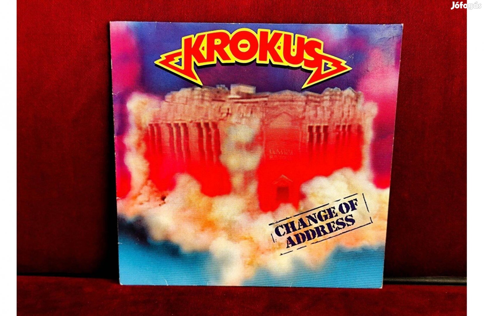 Krokus - Change Of Address LP 1986. Germany
