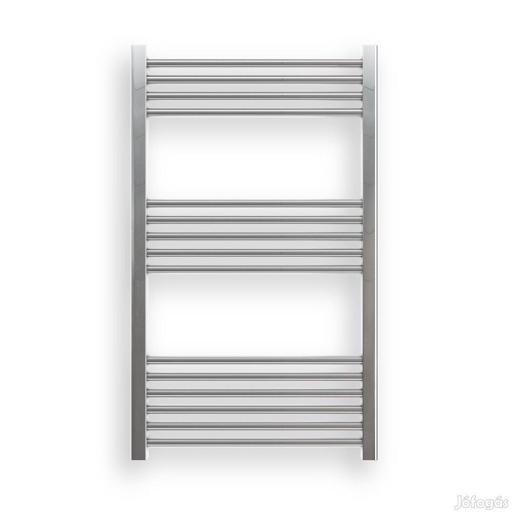 Króm 600x1100mm törölközőszárítós fürdőszobai radiátor Welland Lux |