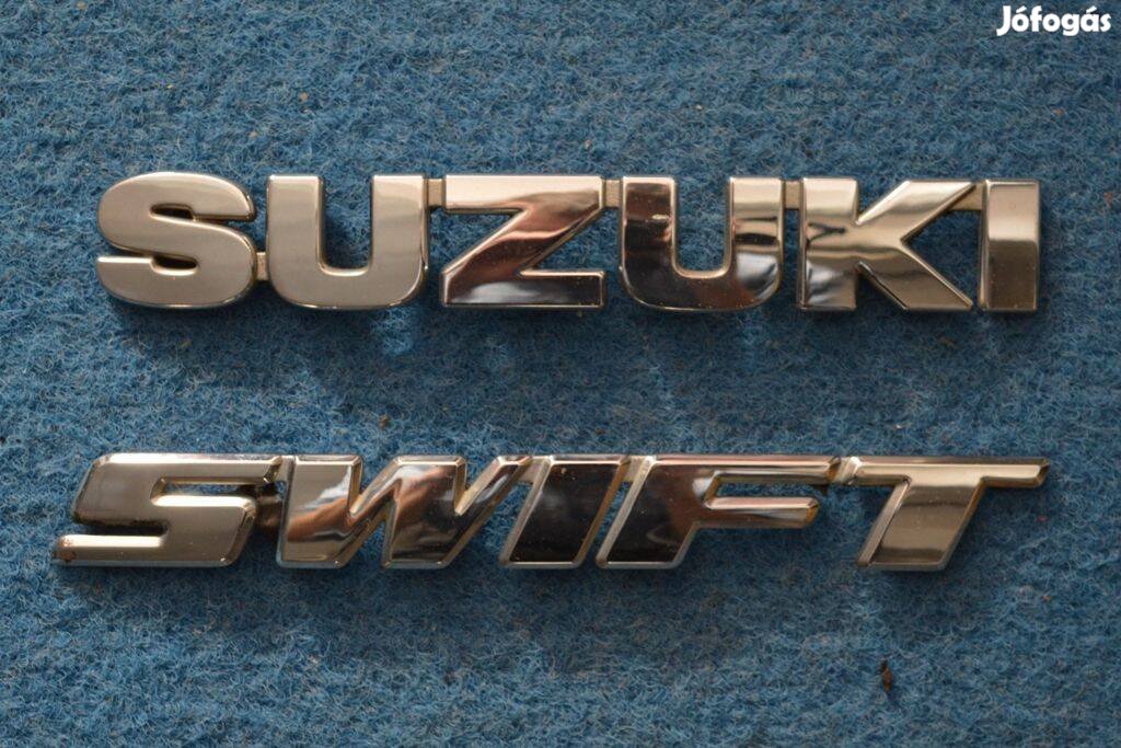 Króm emblémák Suzuki Swift-hez