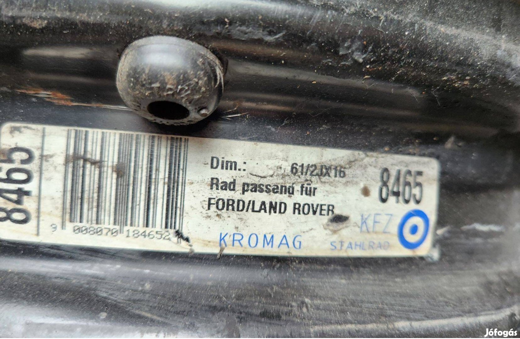 Kromag 8465 Ford/Landrover 6.5x16 - 8465 lemez felni