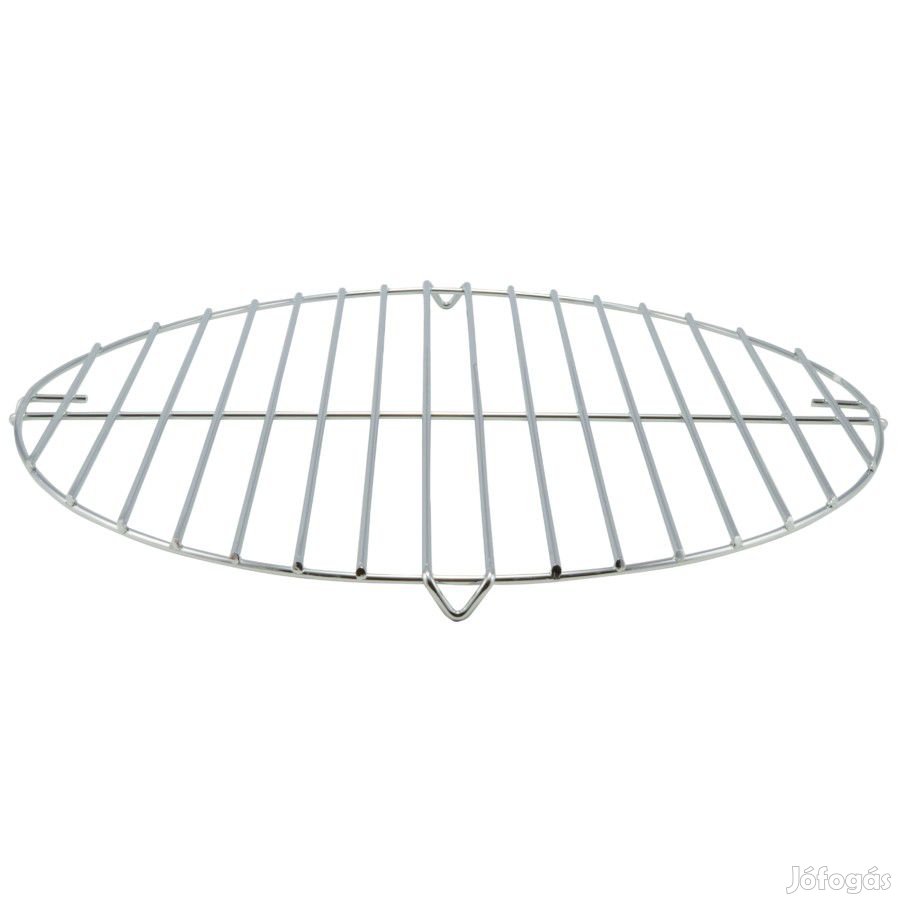 Krómozott kerek grillrács 40cm -es