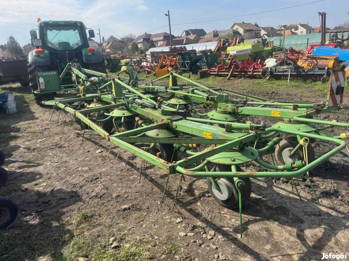 Krone 11 Méteres , 10 Rotoros Rendterítő , Rendkezelő