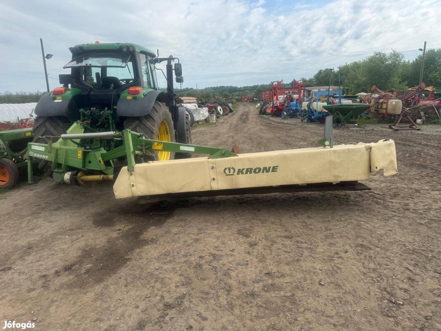 Krone Easycut 360 , Függesztett Tárcsás Kasza Szársértő Nélkül