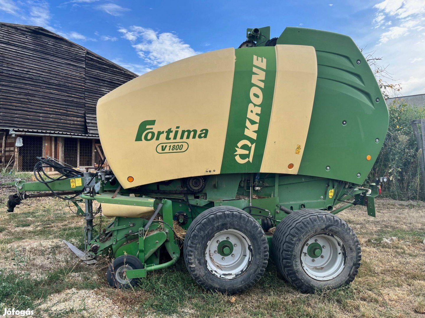 Krone Fortima V1800 körbálázó