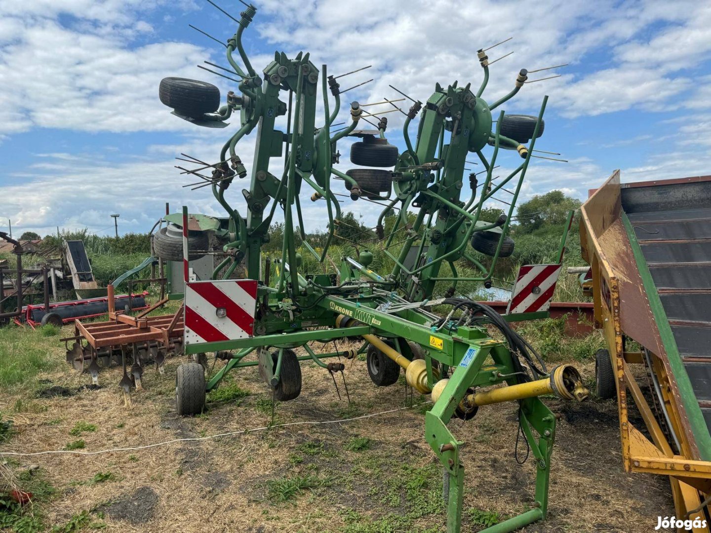 Krone Kwt 8.80/8 Félig Függesztett Rendterítő , Rendkezelő