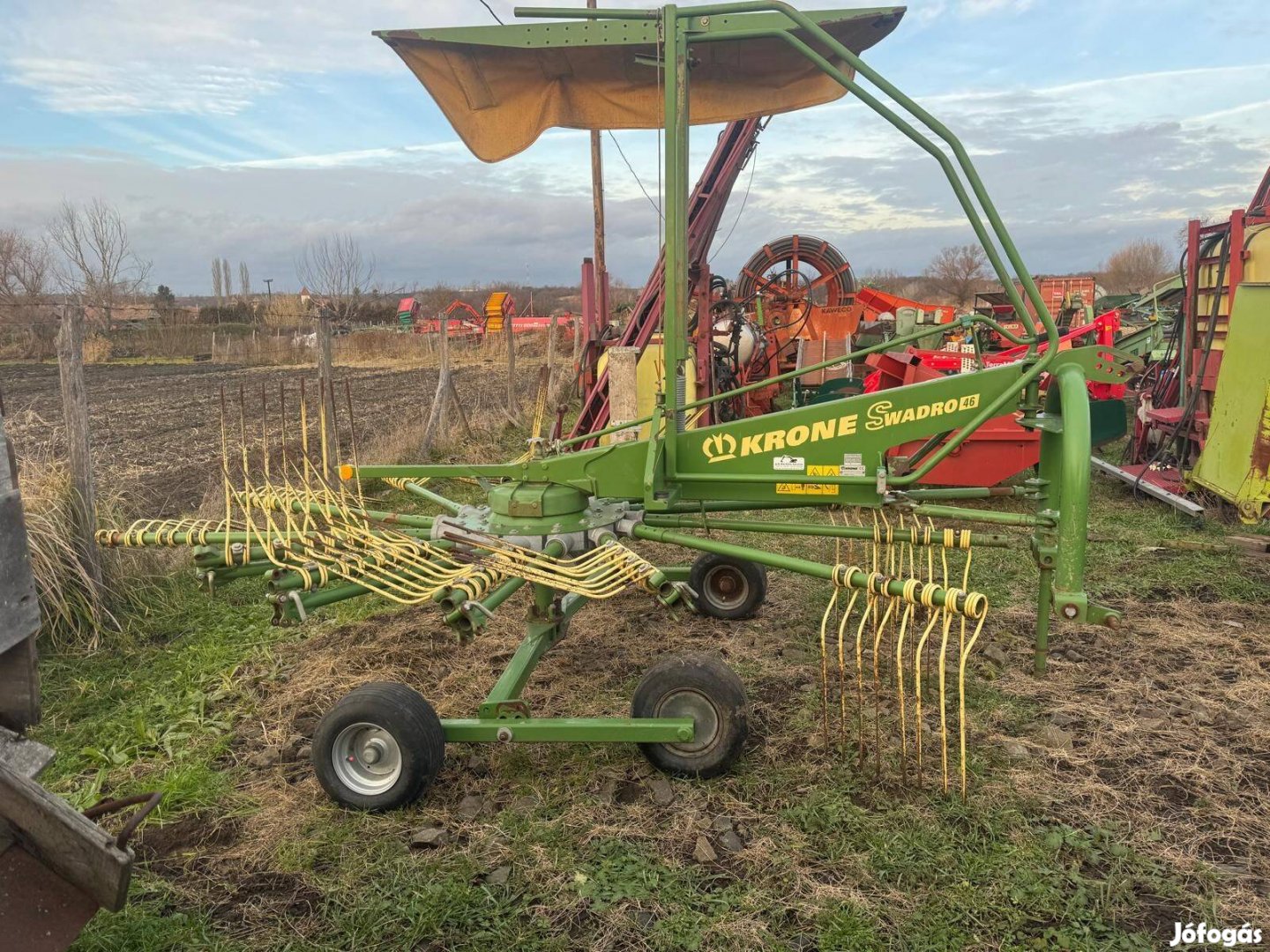 Krone Swadro 460-AS , Rendképző , Rendsodró