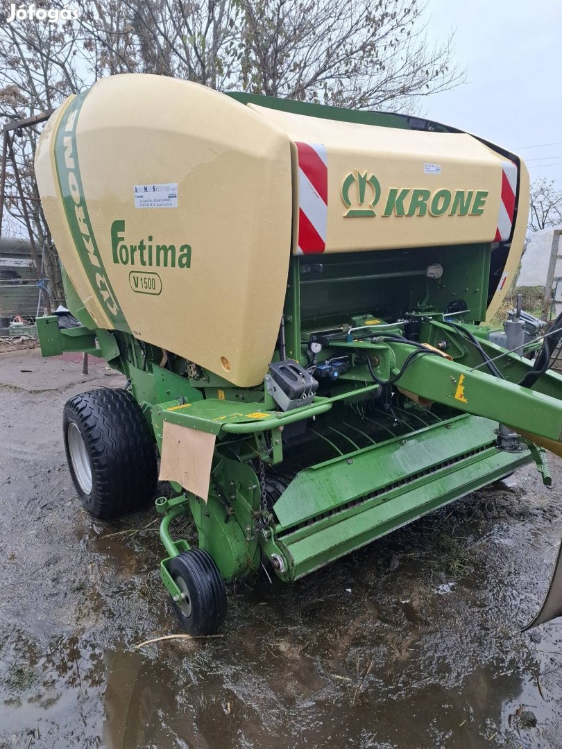 Krone fortima v1500 változókamrás körbálázó mtz után