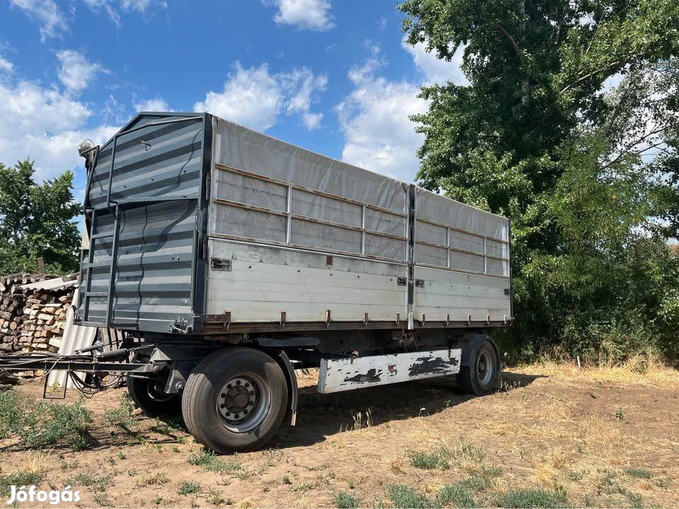 Krone pótkocsi lassú jármű, két oldalra billenő, eladó