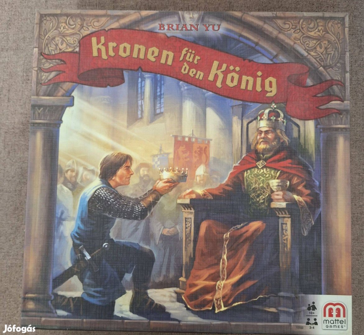 Kronen für den König-Koronákat a Királynak társasjáték