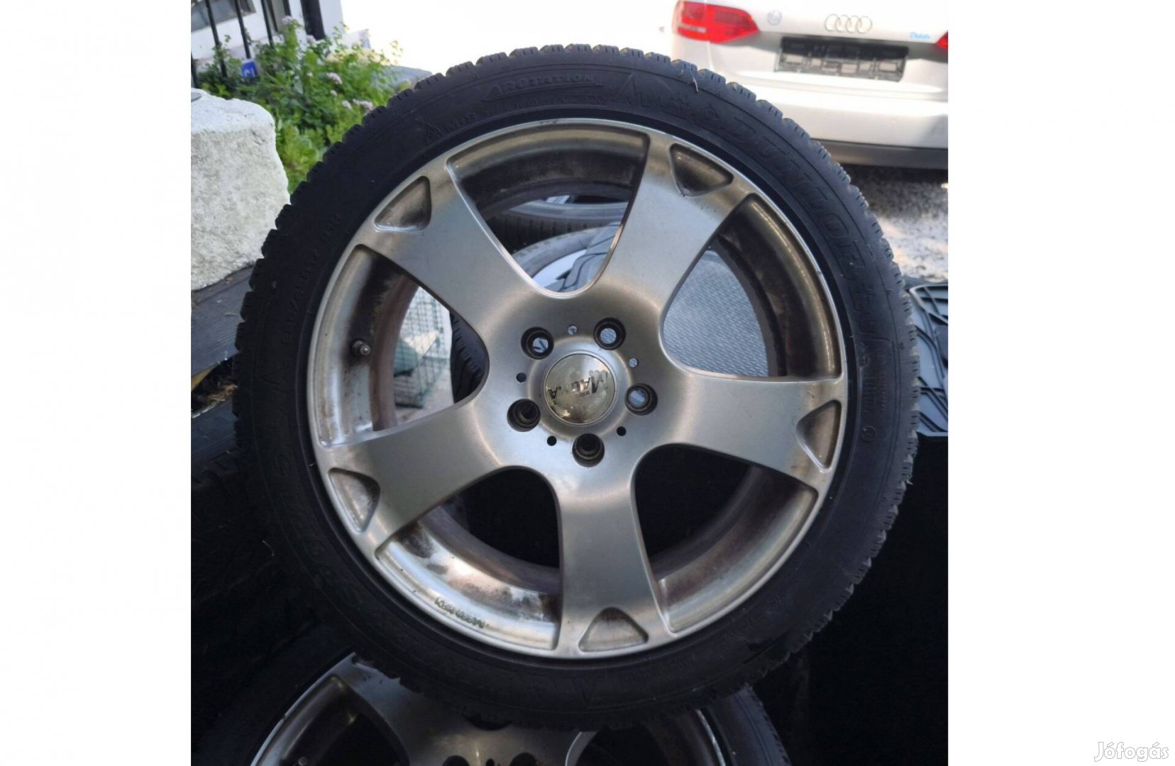 Kronprinz Magma 5x112 Alufelni R17" + Dunlop Téli Gumi Garnitura Eladó