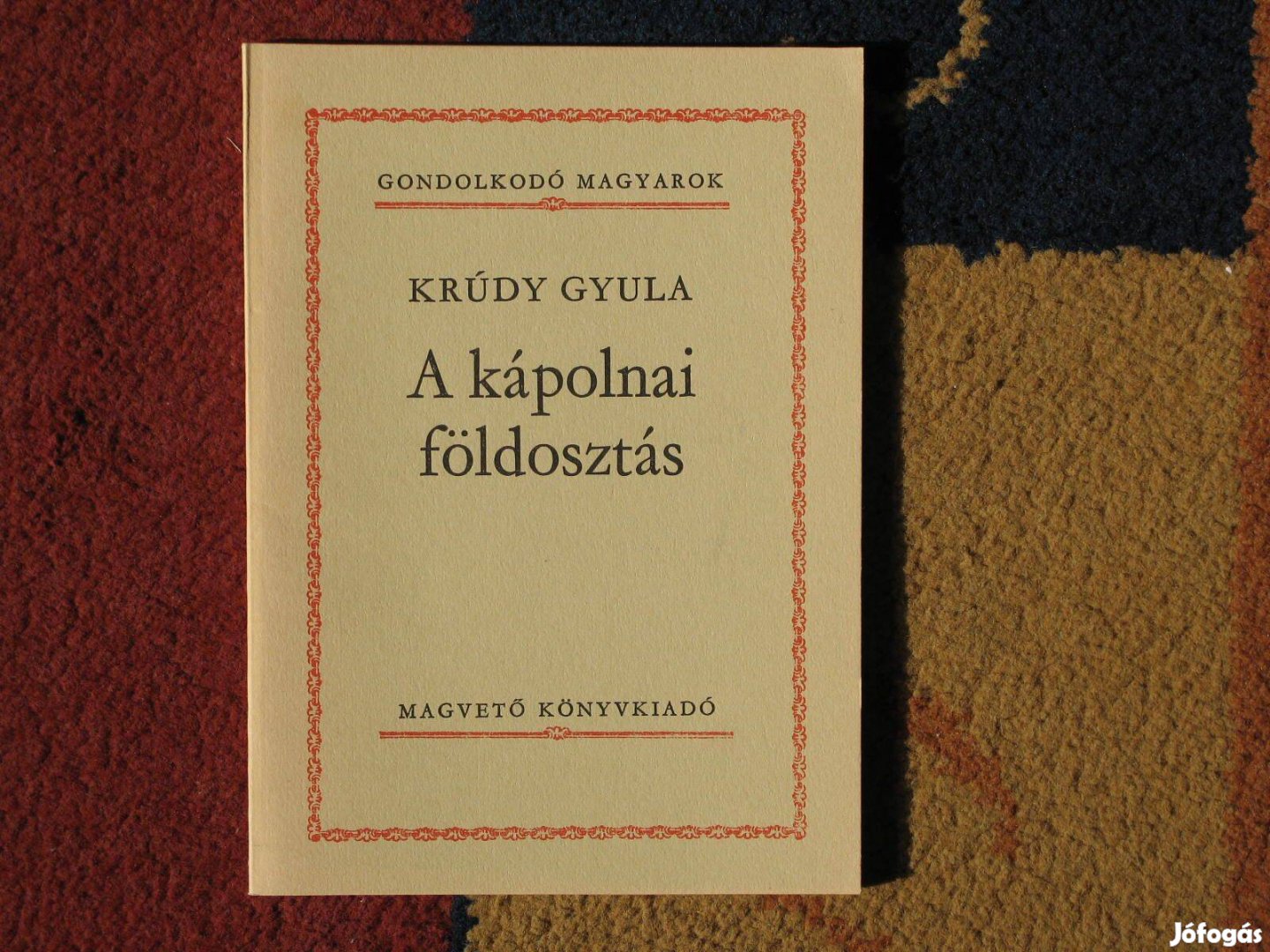 Krúdy Gyula A kápolnai földosztás