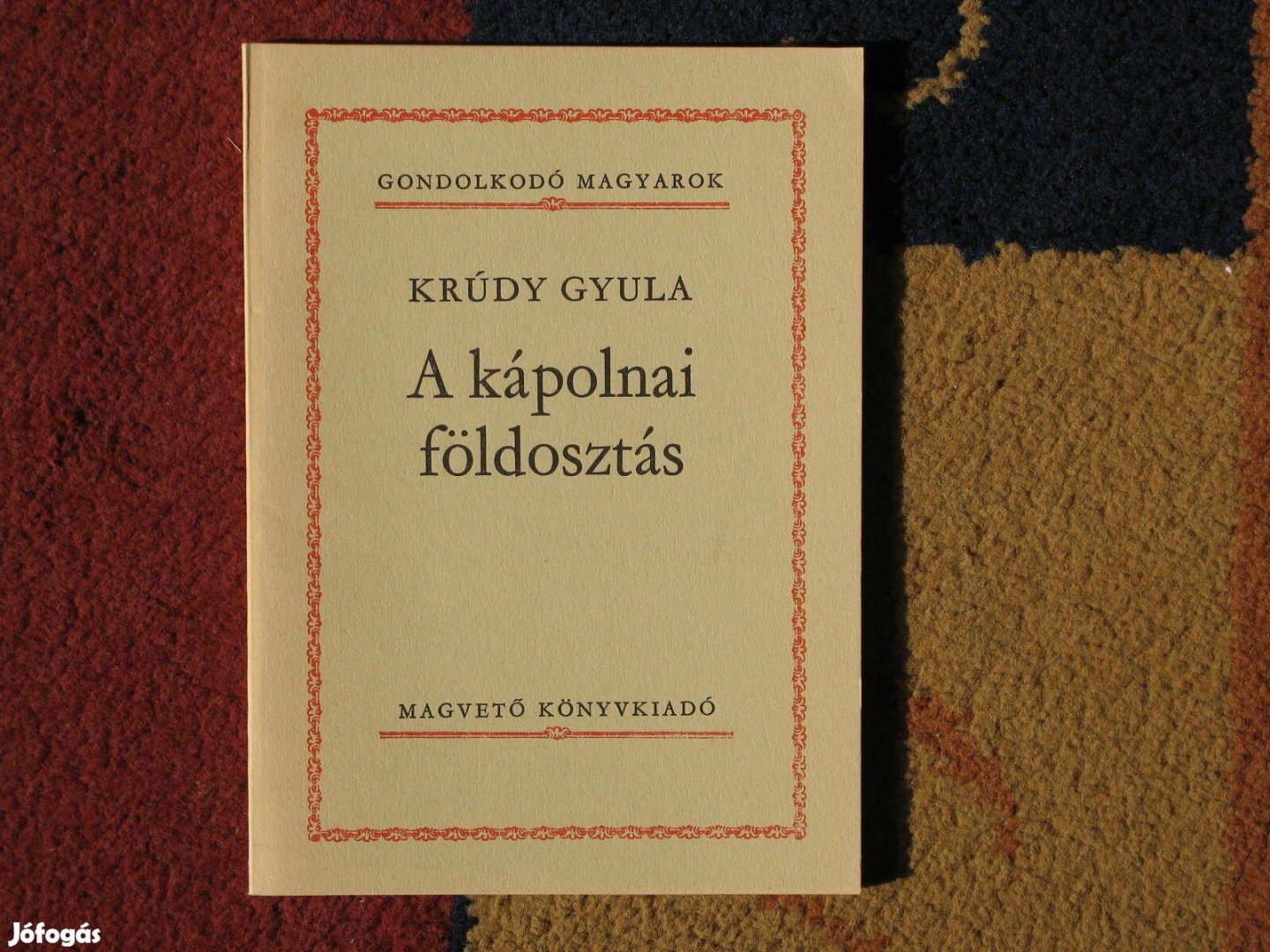 Krúdy Gyula A kápolnai földosztás