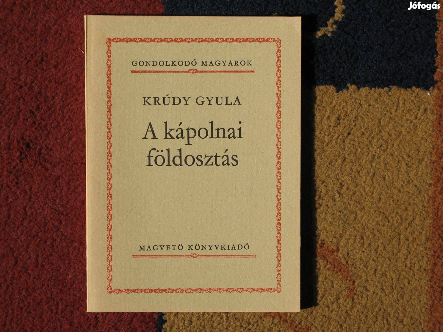 Krúdy Gyula A kápolnai földosztás