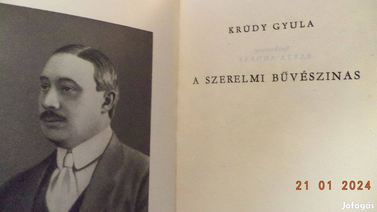 Krúdy Gyula: A szerelmi bűvészinas