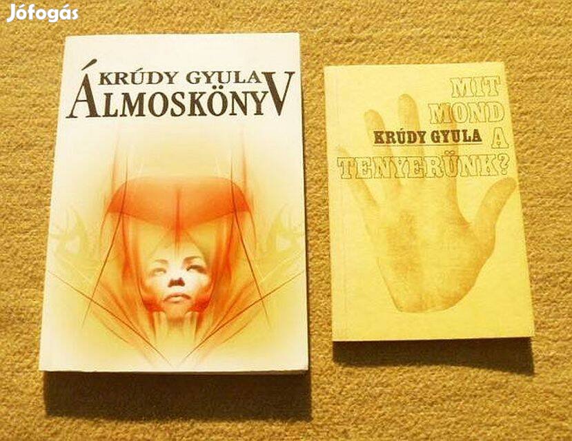 Krúdy Gyula: Álmoskönyv - Mit mond a tenyerünk? - Új könyvek