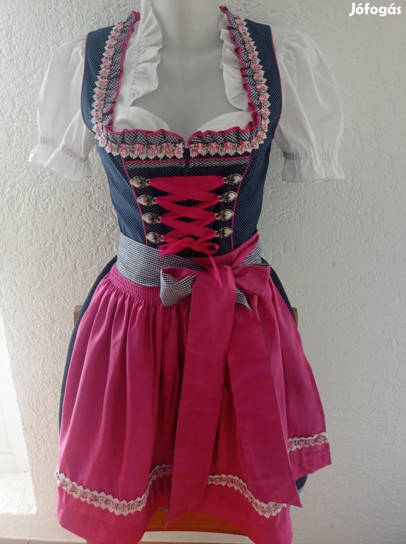 Krüger 36-os dirndl ruha köténnyel 