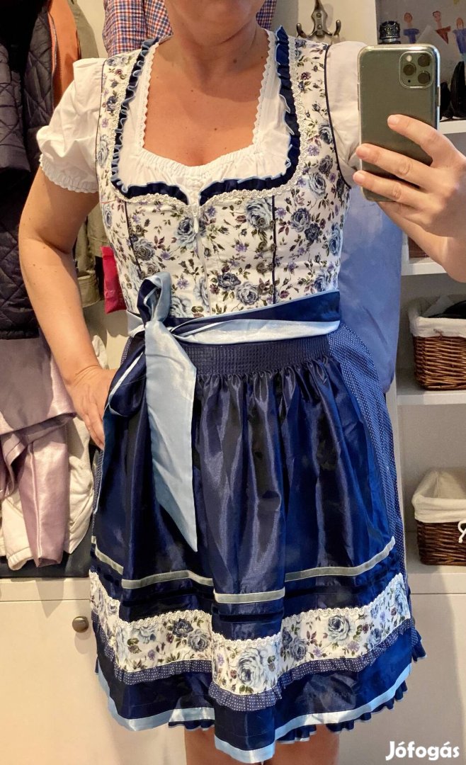 Krüger Madl dirndl, új, címkés, 38-as