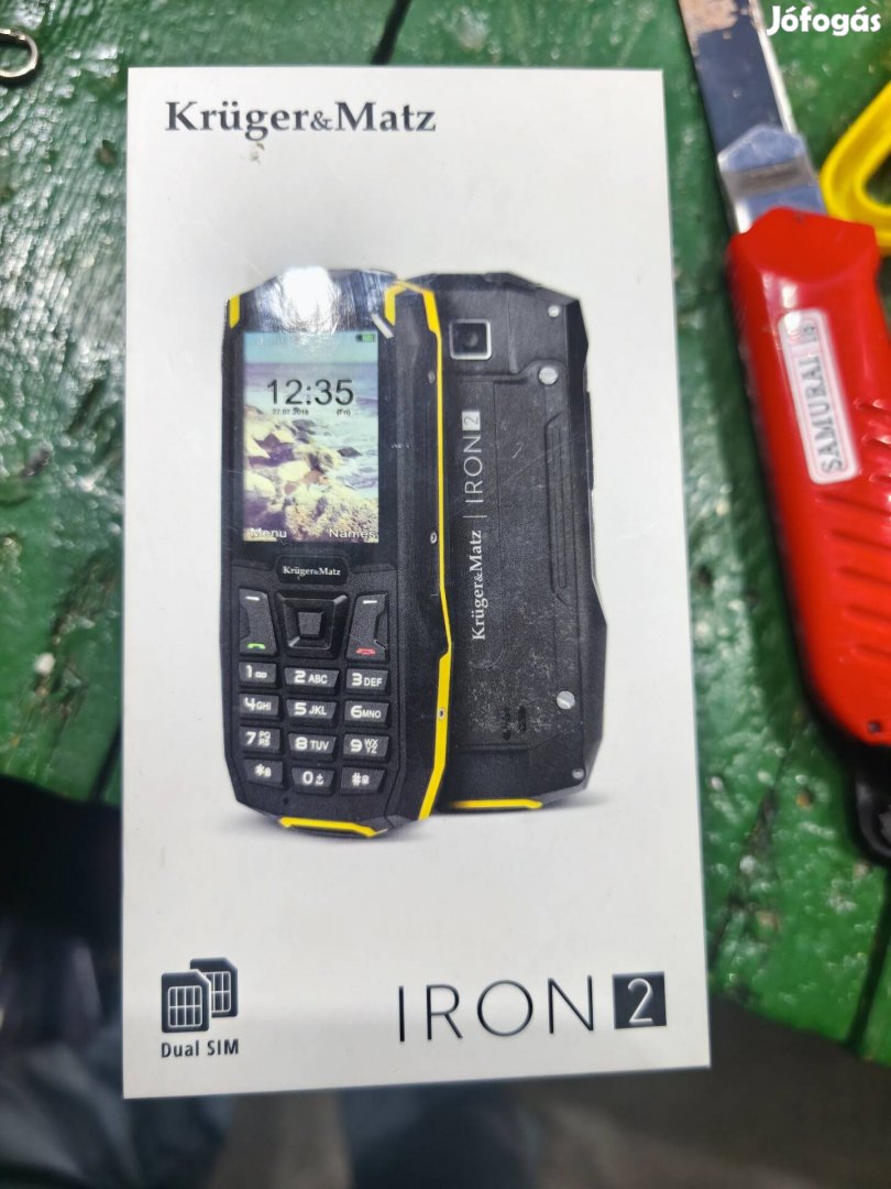 Krüger Matz Iron 2 strapabíró mobiltelefon eladó