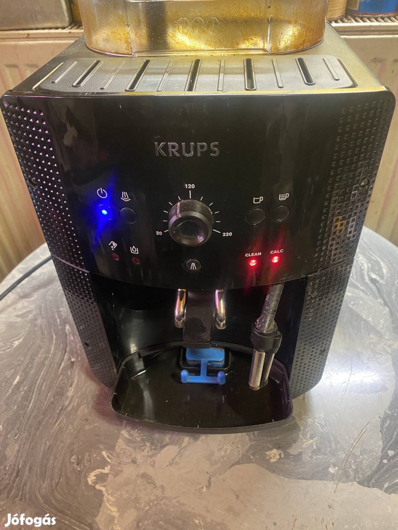 Krups 2 hiányos kávégép eladó.ingyen futár.