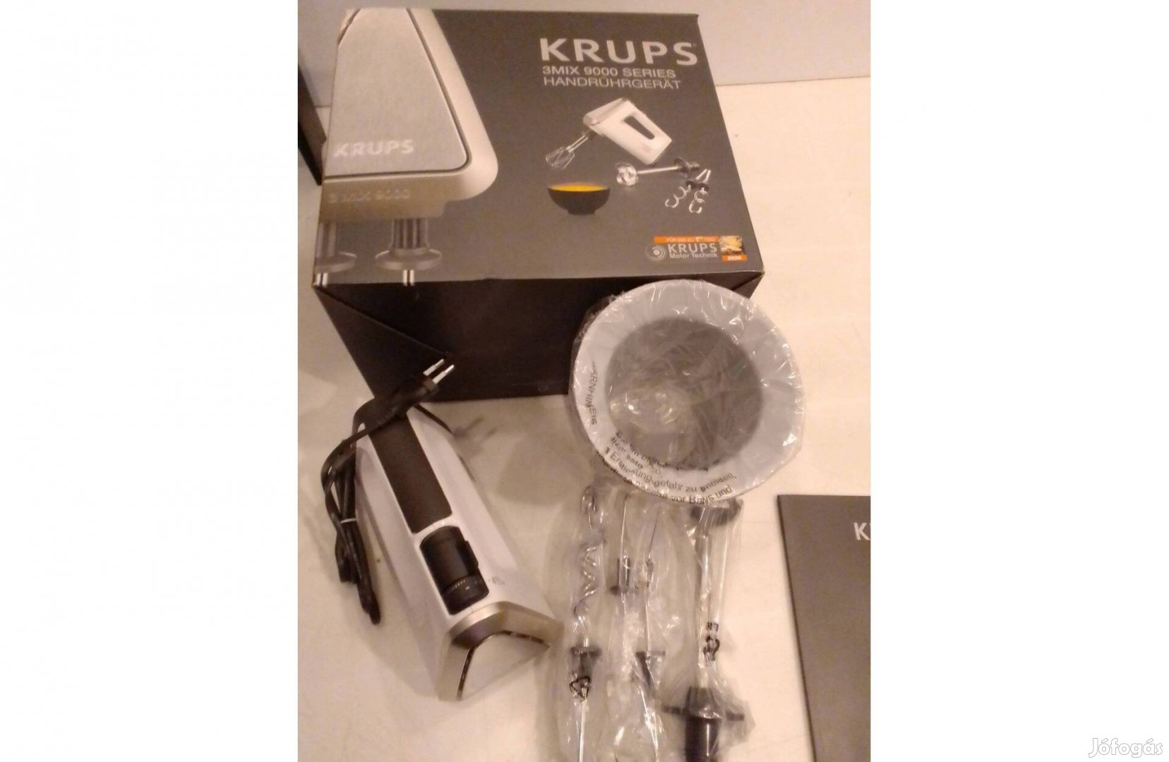 Krups 3 Mix 9000 Deluxe GN903 kézi mixer szett