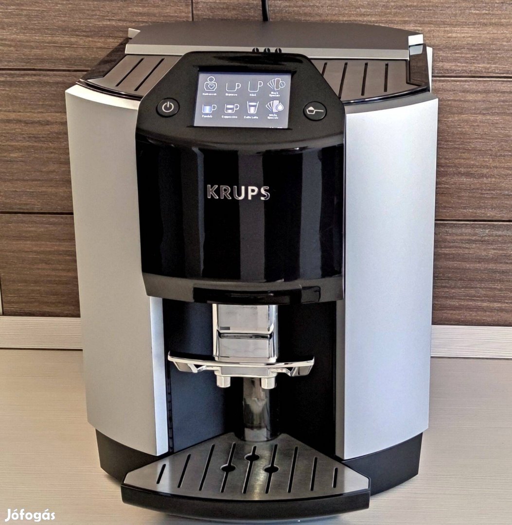 Krups Barista darálós kávégép színes digitális kijelzős kiváló állapot