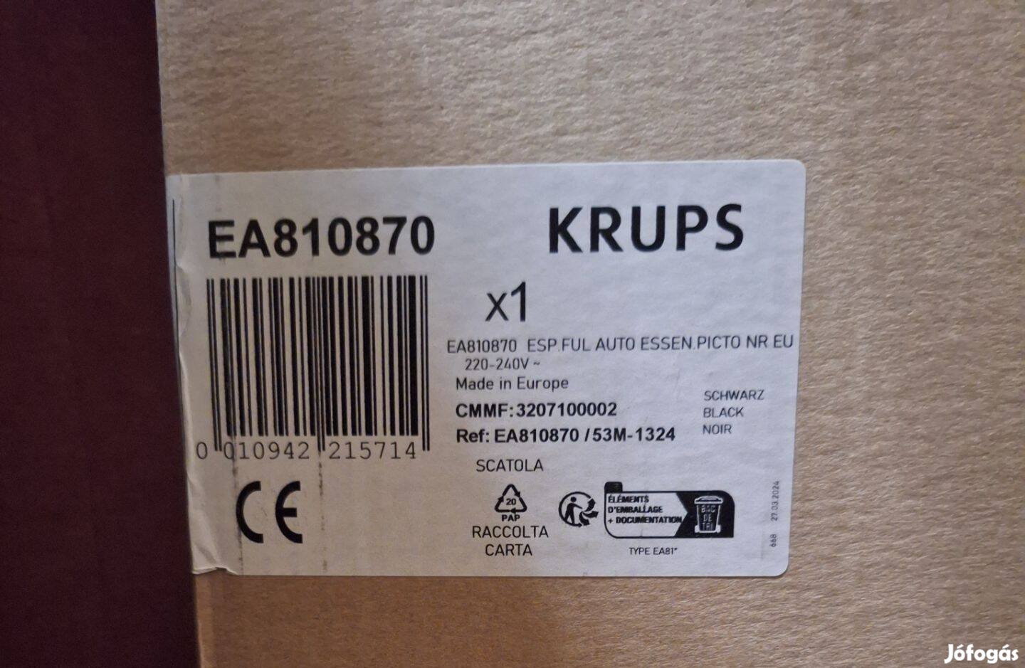 Krups EA810870 Essential Roma